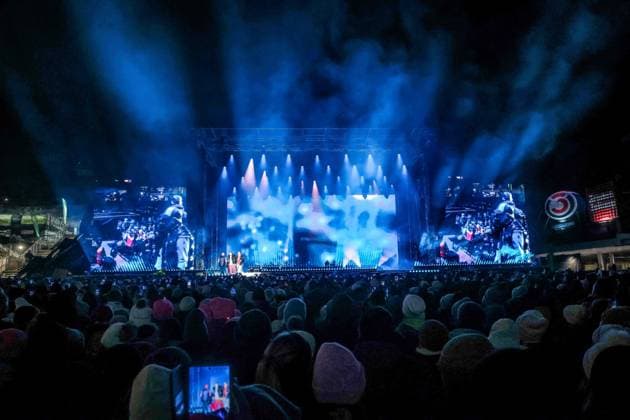 06 12 2025, Schladming, AUT, On the road in Styria, Ski Opening 2025, DAY 2, Backstreet Boys, in the picture Backstreet Boys,
