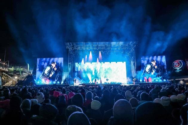 06 12 2025, Schladming, AUT, On the road in Styria, Ski Opening 2025, DAY 2, Backstreet Boys, in the picture Backstreet Boys,