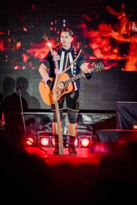 06 12 2025, Flachau, AUT, On the road in Salzburg, Ski Opening 2025, DAY 1, Andreas Gabalier, concert, in the picture Andreas Gabalier,
