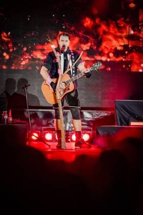 06 12 2025, Flachau, AUT, On the road in Salzburg, Ski Opening 2025, DAY 1, Andreas Gabalier, concert, in the picture Andreas Gabalier,