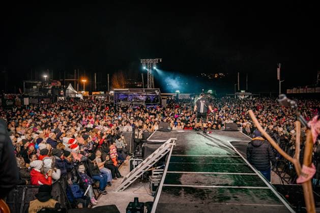 06 12 2025, Flachau, AUT, On the road in Salzburg, Ski Opening 2025, DAY 1, Andreas Gabalier, concert, in the picture Andreas Gabalier,