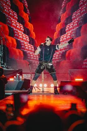 06 12 2025, Flachau, AUT, On the road in Salzburg, Ski Opening 2025, DAY 1, Andreas Gabalier, concert, in the picture Andreas Gabalier,