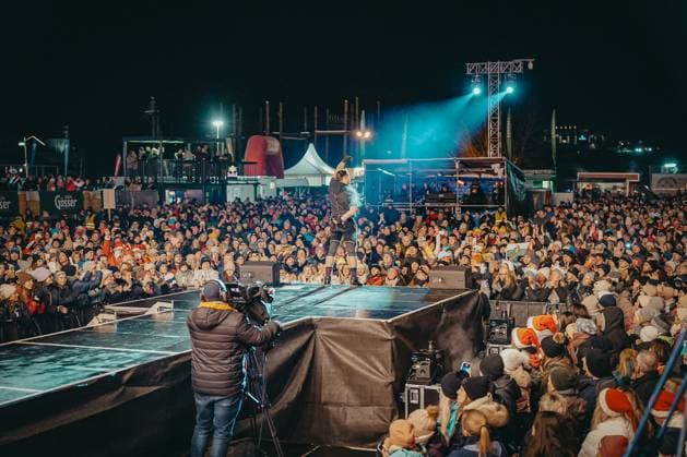 06 12 2025, Flachau, AUT, On the road in Salzburg, Ski Opening 2025, DAY 1, Andreas Gabalier, concert, in the picture Andreas Gabalier,