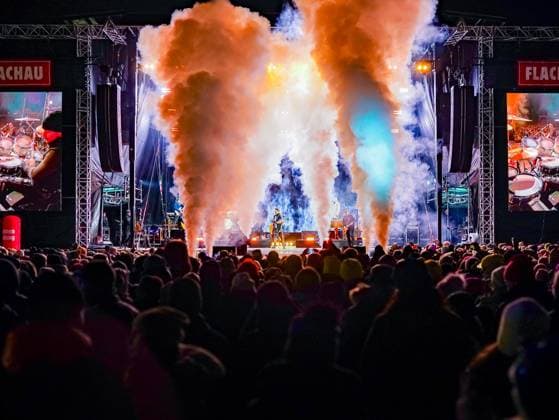 06 12 2025, Flachau, AUT, On the road in Salzburg, Ski Opening 2025, DAY 1, Andreas Gabalier, concert, in the picture Andreas Gabalier,