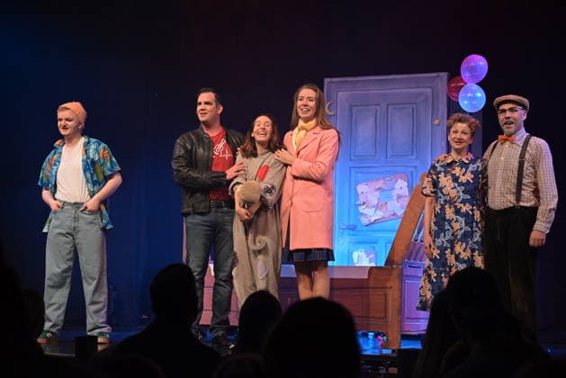 Anouk, premiere, GOP, theater, Essen, childrens musical, authors, Hendrikje Balsmeyer, Peter Maffay, actors, Anouk Leonie Ocker, grandmother and Affi Barbara Köhler, mother Alina Hill, father Mathias Meffert, Yaris Vincent Heinen, grandfather Sebastian Ciminski Knille and Ambrogio Vinella respectively Copyright: xHWxRIECKx