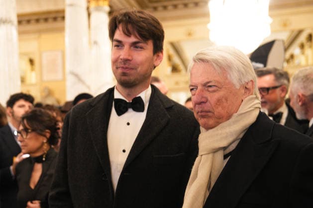 Milan, La Scala Premiere 2025, Guests in the Foyer. Pictured: Ferruccio De Bortoli  Copyright: xDuilioxPiaggesix xipa-agency.netx xDuilioxPiaggesix IPA_Agency_IPA68887016