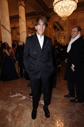 Milan, Guests arrive at the 2025 La Scala Premiere with Shostakovich s opera A Lady Macbeth of the Mtsensk District at Teatro alla Scala. Pictured: Davide Oldani (Italian chef and entrepreneur)  Copyright: xAlessandroxBremecx xipa-agency.netx xx IPA_Agency_IPA68888500