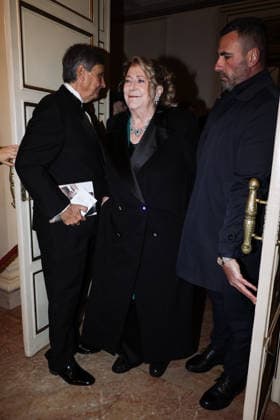 Milan, Guests arrive at the 2025 La Scala Premiere with Shostakovich s opera A Lady Macbeth of the Mtsensk District at Teatro alla Scala. Pictured: Diana Bracco (President and CEO of Bracco)  Copyright: xAlessandroxBremecx xipa-agency.netx xx IPA_Agency_IPA68888709