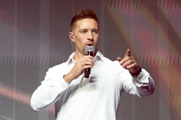 Schlager Night of the Year 2025 Ramon Roselly at the Schlager Night of the Year 2025 on 06 12 2025 in the Festhalle Frankfurt Frankfurt Festhalle Hessen