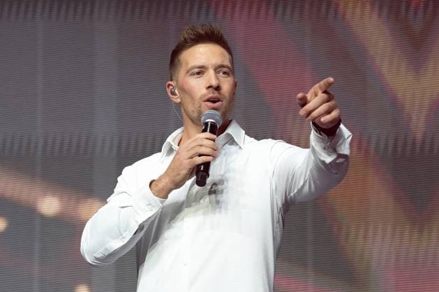 Schlager Night of the Year 2025 Ramon Roselly at the Schlager Night of the Year 2025 on 06 12 2025 in the Festhalle Frankfurt Frankfurt Festhalle Hessen