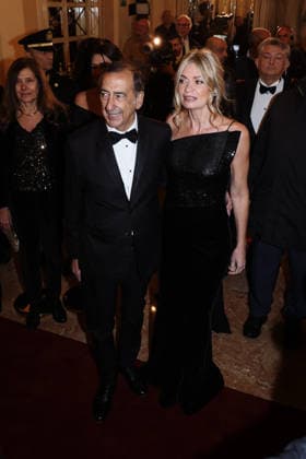 Milan, Guests arrive at the 2025 La Scala Premiere with Shostakovich s opera A Lady Macbeth of the Mtsensk District at Teatro alla Scala. Pictured: Giuseppe Sala (Mayor of Milan), Chiara Bazoli  Copyright: xAlessandroxBremecx xipa-agency.netx xx IPA_Agency_IPA68888548