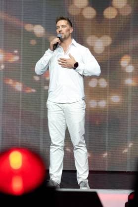 Schlager Night of the Year 2025 Ramon Roselly at the Schlager Night of the Year 2025 on 06 12 2025 in the Festhalle Frankfurt Frankfurt Festhalle Hessen