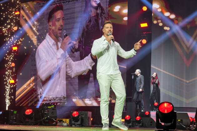 Schlager Night of the Year 2025 Ramon Roselly at the Schlager Night of the Year 2025 on 06 12 2025 in the Festhalle Frankfurt Frankfurt Festhalle Hessen