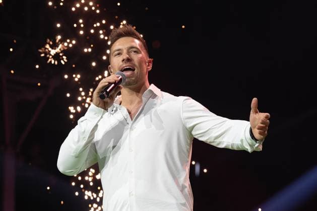 Schlager Night of the Year 2025 Ramon Roselly at the Schlager Night of the Year 2025 on 06 12 2025 in the Festhalle Frankfurt Frankfurt Festhalle Hessen