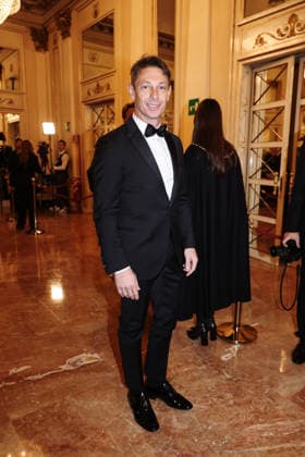 Milan, Guests arrive at the 2025 La Scala Premiere with Shostakovich s opera A Lady Macbeth of the Mtsensk District at Teatro alla Scala. Pictured: Giorgio Pasotti (Italian actor and director)  Copyright: xAlessandroxBremecx xipa-agency.netx xx IPA_Agency_IPA68888926