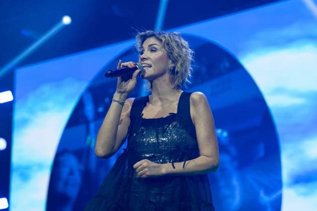 Schlager Night of the Year 2025 Anna Maria Zimmermann at the Schlager Night of the Year 2025 on 06 12 2025 in the Festhalle Frankfurt Frankfurt Festhalle Hessen