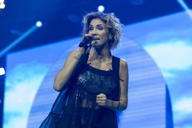 Schlager Night of the Year 2025 Anna Maria Zimmermann at the Schlager Night of the Year 2025 on 06 12 2025 in the Festhalle Frankfurt Frankfurt Festhalle Hessen