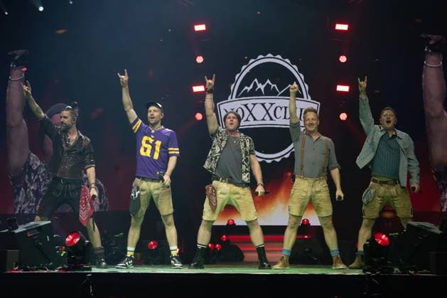 Schlager Night of the Year 2025 VOXXCLUB at the Schlager Night of the Year 2025 on 06 12 2025 in the Festhalle Frankfurt Frankfurt Festhalle Hessen