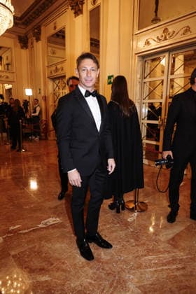 Milan, Guests arrive at the 2025 La Scala Premiere with Shostakovich s opera A Lady Macbeth of the Mtsensk District at Teatro alla Scala. Pictured: Giorgio Pasotti (Italian actor and director)  Copyright: xAlessandroxBremecx xipa-agency.netx xx IPA_Agency_IPA68888919