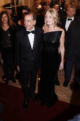Milan, Guests arrive at the 2025 La Scala Premiere with Shostakovich s opera A Lady Macbeth of the Mtsensk District at Teatro alla Scala. Pictured: Giuseppe Sala (Mayor of Milan), Chiara Bazoli  Copyright: xAlessandroxBremecx xipa-agency.netx xx IPA_Agency_IPA68888545