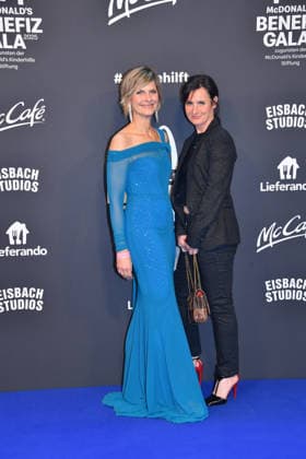 Barbara Hahlweg and Petra Glinski McDonalds Benefit Gala McDonalds Childrens Aid Foundation Eisbach Studios Munich 06 December 2025