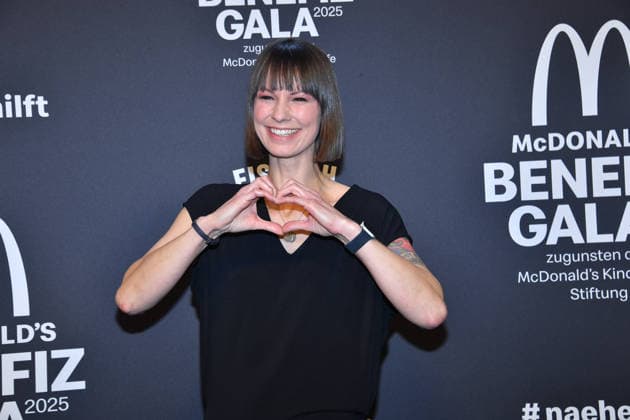 Christina Stürmer McDonalds Benefit Gala McDonalds Childrens Aid Foundation Eisbach Studios Munich 06 December 2025
