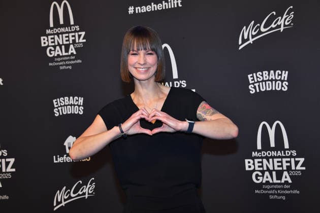Christina Stürmer McDonalds Benefit Gala McDonalds Childrens Aid Foundation Eisbach Studios Munich 06 December 2025