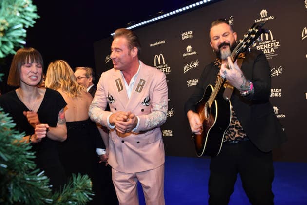 Christina Stürmer and Sasha McDonalds Benefit Gala McDonalds Childrens Aid Foundation Eisbach Studios Munich 06 December 2025