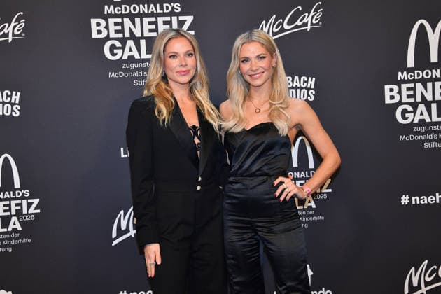 Cheyenne and Valentina Phase McDonalds Benefit Gala McDonalds Childrens Aid Foundation Eisbach Studios Munich 06 December 2025