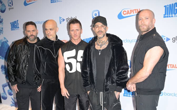 Capital s Jingle Bell Ball 2025 With Barclaycard Sunday - Arrivals Members of botband Five Scott Robinson, Sean Colon, Ritchie Neville, Abz Love and Jason Love Brown attend Capital s Jingle Bell Ball 2025 at The O2 Arena on December 07, 2025 in London, England, Credit:Jules Annan Avalon  Copyright: xJulesxAnnanx xAvalonx 1057458943