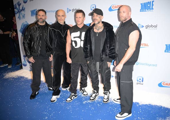Capital s Jingle Bell Ball 2025 With Barclaycard Sunday - Arrivals Members of botband Five Scott Robinson, Sean Colon, Ritchie Neville, Abz Love and Jason Love Brown attend Capital s Jingle Bell Ball 2025 at The O2 Arena on December 07, 2025 in London, England, Credit:Jules Annan Avalon  Copyright: xJulesxAnnanx xAvalonx 1057459136