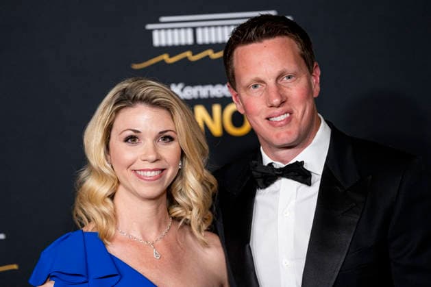 CEO of CBS News David Ellison and his wife, Sandra Lynn Modic, arrive on the red carpet for the 48th annual Kennedy Center Honors at the Kennedy Center in Washington DC on Sunday, December 7, 2025. President Donald Trump will host this year s event, which honors songwriter George Strait, actors Michael Crawford and Sylvester Stallone, singer Gloria Gaynor, and the rock band Kiss.  WAP20251207557 BONNIExCASH