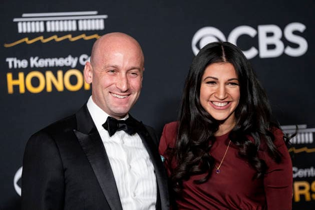 United States Homeland Security Advisor Steven Miller and his wife, Katie Miller, arrive on the red carpet for the 48th annual Kennedy Center Honors at the Kennedy Center in Washington DC on Sunday, December 7, 2025. President Donald Trump will host this year s event, which honors songwriter George Strait, actors Michael Crawford and Sylvester Stallone, singer Gloria Gaynor, and the rock band Kiss.  WAP20251207565 BONNIExCASH