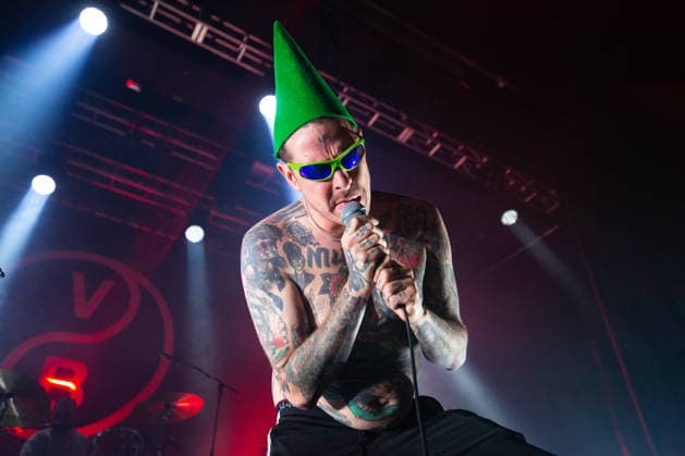 Viagra Boys live in Oslo, Norway Oslo, Norway. 07th, December 2025. The Swedish punk band Viagra Boys performs a live concert at Sentrum Scene in Oslo. Here vocalist Sebastian Murphy is seen live on stage. Norway, Oslo  Copyright: xGonzalesxPhoto Per-OttoxOppix