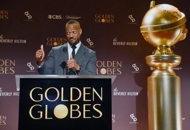 Marlon Wayans announces nominations for the 83rd Annual Golden Globe Awards in Beverly Hills, California on Monday, December 8, 2025. The Golden Globes will air on CBS and stream on Paramount+ on Sunday, Jan. 11, at 8 p.m. ET.  LAP2025120803 JIMxRUYMEN