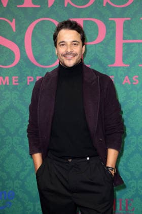 Kostja Ullmann at the premiere of the series Miss Sophie Same Procedure As Every Year Amazon Prime on 8 12 2025 at Claerchens Ballhaus in Berlin Miss Sophie series premiere in Berlin