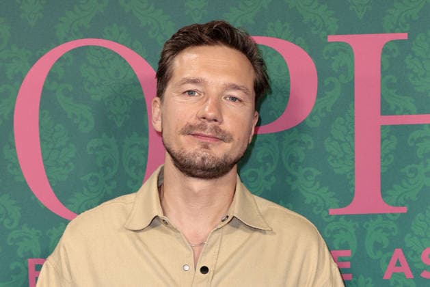 Jacob Matschenz at the premiere of the series Miss Sophie Same Procedure As Every Year Amazon Prime on 8 12 2025 at Claerchens Ballhaus in Berlin Miss Sophie series premiere in Berlin