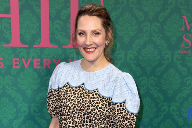Nikola Kastner at the premiere of the series Miss Sophie Same Procedure As Every Year Amazon Prime on 8 12 2025 at Claerchens Ballhaus in Berlin Miss Sophie series premiere in Berlin