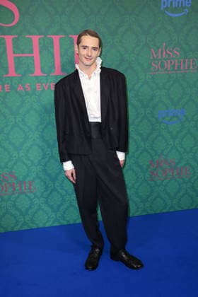 Daniil Kremkin at the premiere of the series Miss Sophie Same Procedure As Every Year Amazon Prime on 8 12 2025 at Claerchens Ballhaus in Berlin Miss Sophie series premiere in Berlin