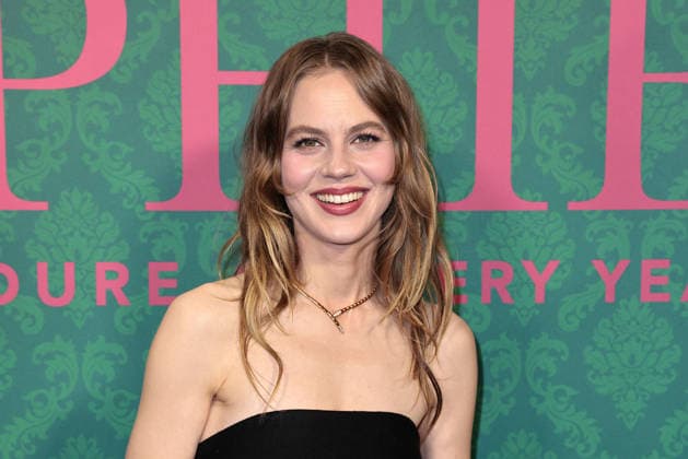 Alicia von Rittberg at the premiere of the series Miss Sophie Same Procedure As Every Year Amazon Prime on 8 12 2025 at Claerchens Ballhaus in Berlin Miss Sophie series premiere in Berlin