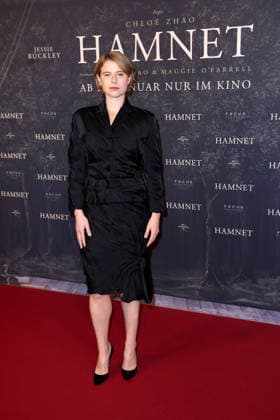 Jessie Buckley at the Hamnet movie premiere on 8 12 2025 at the Delphi Filmpalast in Berlin Hamnet movie premiere in Berlin