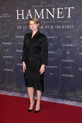 Jessie Buckley at the Hamnet movie premiere on 8 12 2025 at the Delphi Filmpalast in Berlin Hamnet movie premiere in Berlin