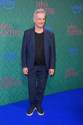 Heinrich Schafmeister at the premiere of the Prime Video series MISS SOPHIE SAME PROCEDURE AS EVERY YEAR at Clärchens Ballhaus in Berlin on 08 12 2025