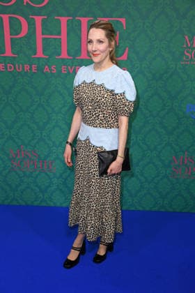 Nikola Kastner at the premiere of the Prime Video series MISS SOPHIE SAME PROCEDURE AS EVERY YEAR at Clärchens Ballhaus in Berlin on 08 12 2025