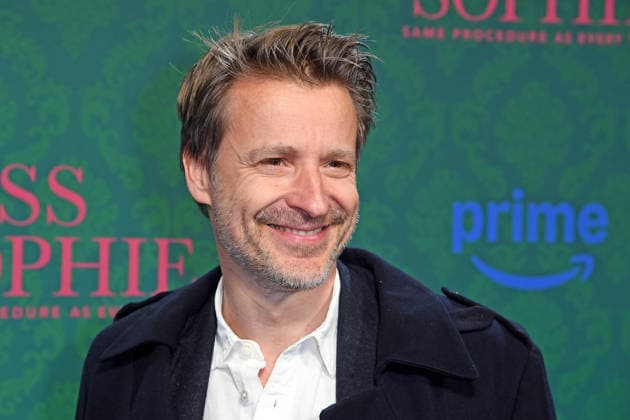 Max von Pufendorf at the premiere of the Prime Video series MISS SOPHIE SAME PROCEDURE AS EVERY YEAR at Clärchens Ballhaus in Berlin on 08 12 2025