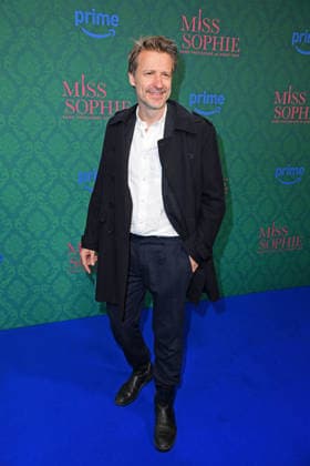 Max von Pufendorf at the premiere of the Prime Video series MISS SOPHIE SAME PROCEDURE AS EVERY YEAR at Clärchens Ballhaus in Berlin on 08 12 2025
