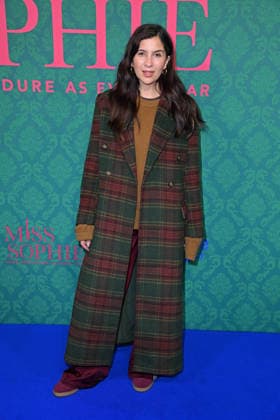 Chryssanthi Kavazi at the premiere of the Prime Video series MISS SOPHIE SAME PROCEDURE AS EVERY YEAR at Clärchens Ballhaus in Berlin on 08 12 2025
