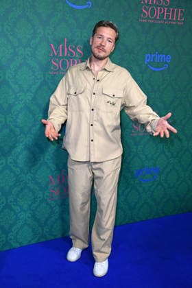 Jacob Matschenz at the premiere of the Prime Video series MISS SOPHIE SAME PROCEDURE AS EVERY YEAR at Clärchens Ballhaus in Berlin on 08 12 2025
