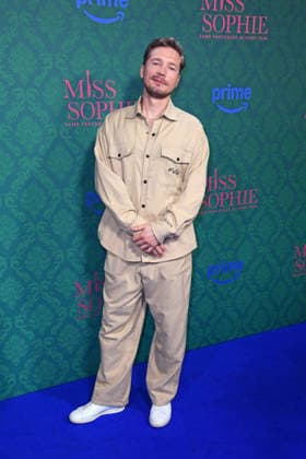 Jacob Matschenz at the premiere of the Prime Video series MISS SOPHIE SAME PROCEDURE AS EVERY YEAR at Clärchens Ballhaus in Berlin on 08 12 2025
