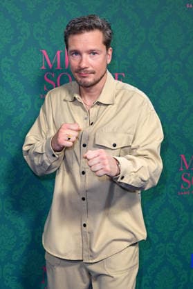 Jacob Matschenz at the premiere of the Prime Video series MISS SOPHIE SAME PROCEDURE AS EVERY YEAR at Clärchens Ballhaus in Berlin on 08 12 2025